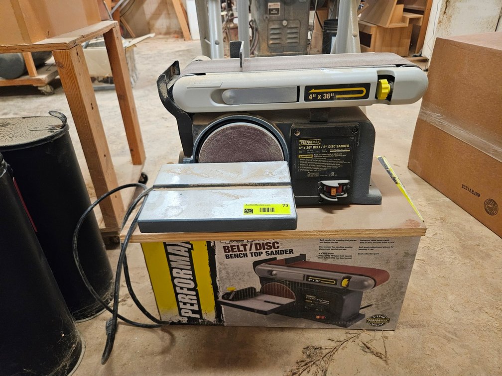 Performax 4"x36" Belt/6" Disc Sander
