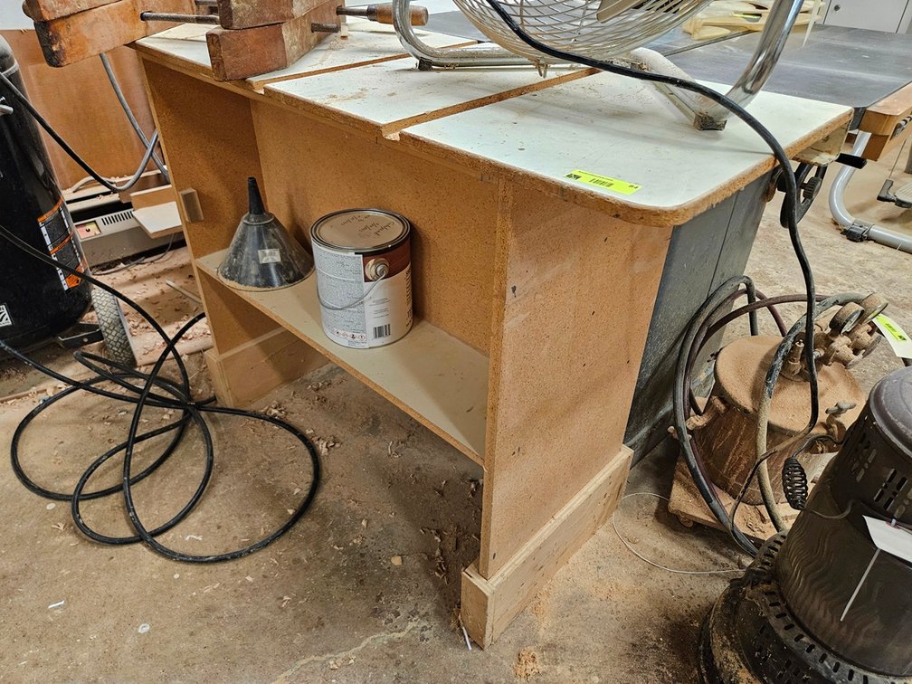 Wood Shop Bench, 48"x18"