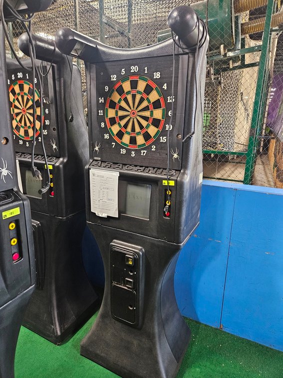 Arachnoid Galaxy II Electronic Dart Board, Serial 21487