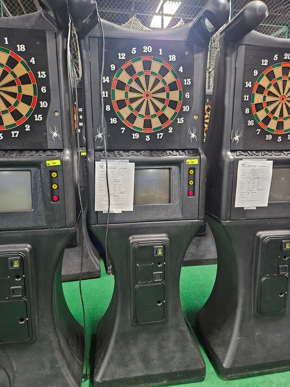 Arachnoid Galaxy II Electronic Dart Board, Serial 13625