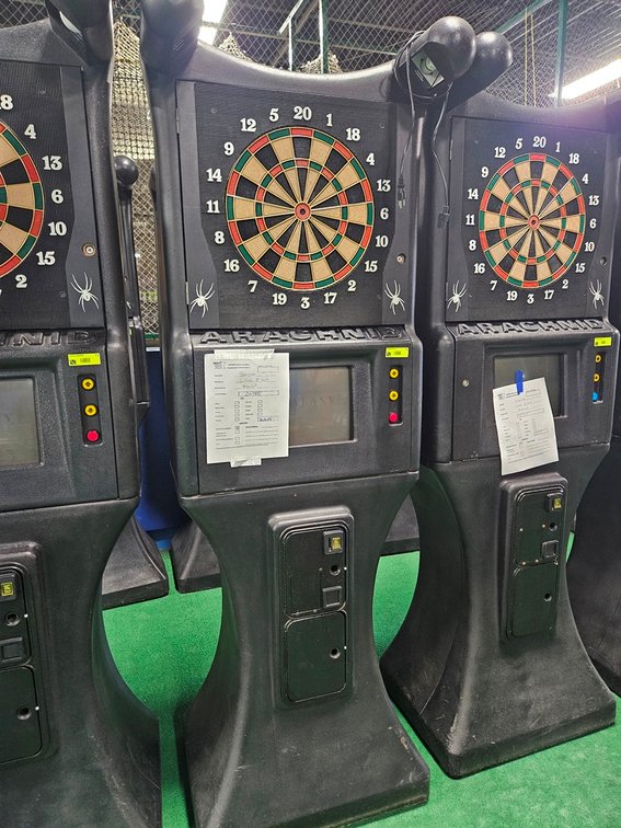 Arachnoid Galaxy II Electronic Dart Board, Serial 20185