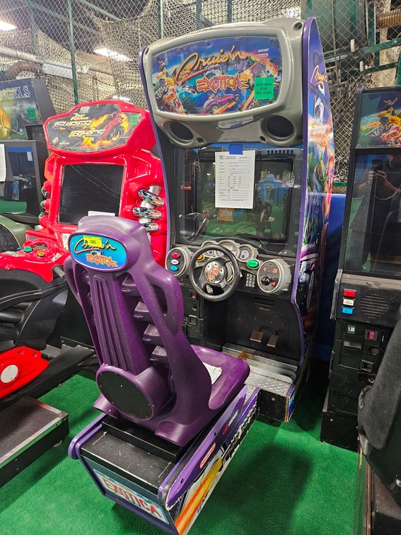 Midway Nintendo Cruisin Exotica Video Game, Serial 43372400188