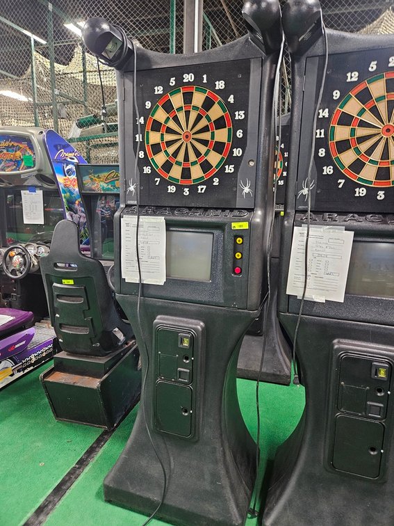 Arachnoid Galaxy II Electronic Dart Board, Serial 22878