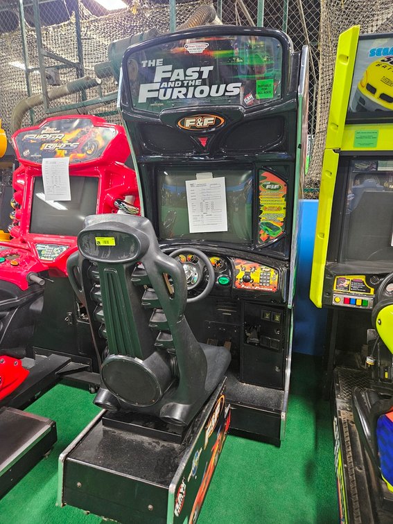 Raw Thrills/Universal Fast & Furious Video Game, Serial 006156