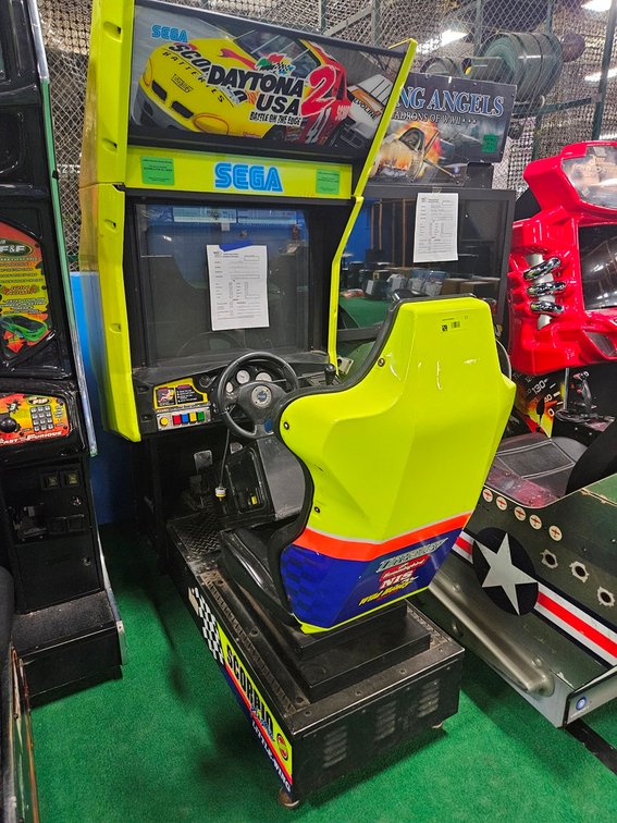 Sega Daytona USA Video Game, Serial 00065167