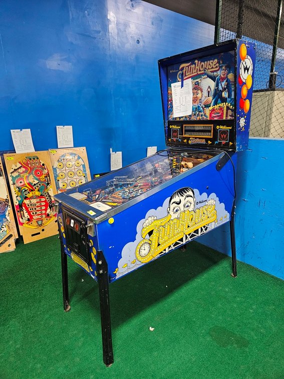 Williams Funhouse Pinball Machine, Serial 50003-572053