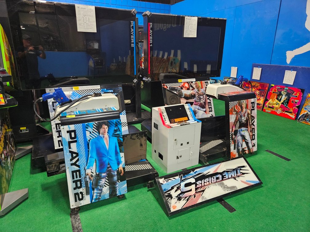 Bandai Namco Time Crisis 5 2 Player Video Game, Serial 2000000568, Left Monitor Out