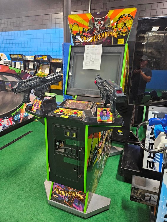 Taito/Global VR Fright Fearland Video Game, Serial GURFFL000151