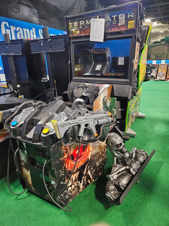Raw Thrills Terminator Salvation Video Game, Serial TSD-01569