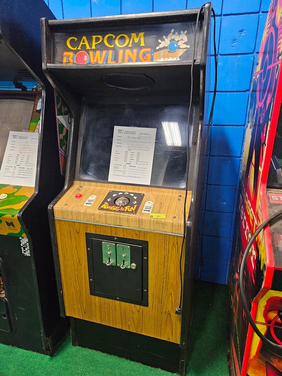 Capcom Bowling Video Game
