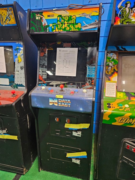 Data East Cobra Command Video Game