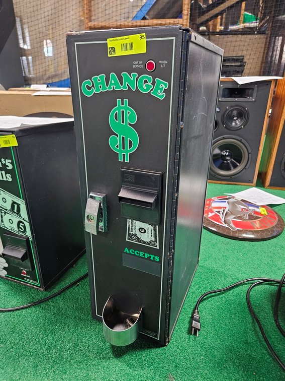 American Changer AC 1001 Change Machine, Serial 01291111551