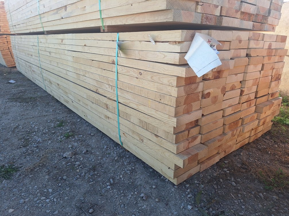 Fascia 2"x8" PP Sized KDHT, 96 - 16' Pieces, 1536 Linear Feet