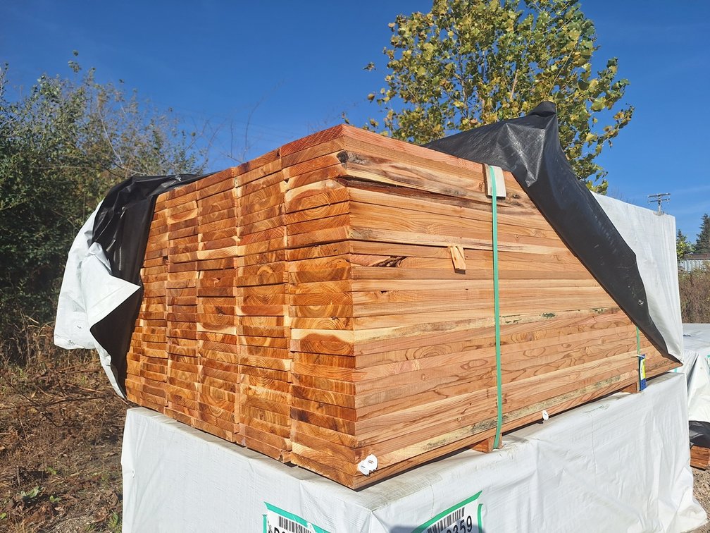 Cedar 1"x8" S1S2E, 168 - 6' Pieces, 1008 Linear Feet