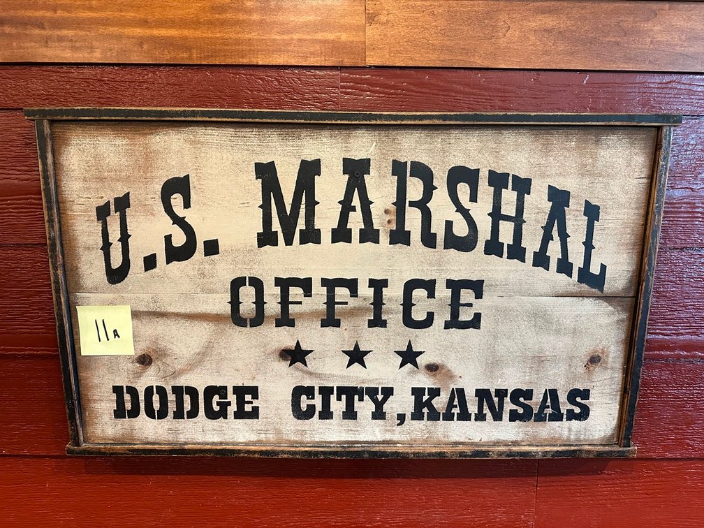 US Marshal & Howdy Pardner signs