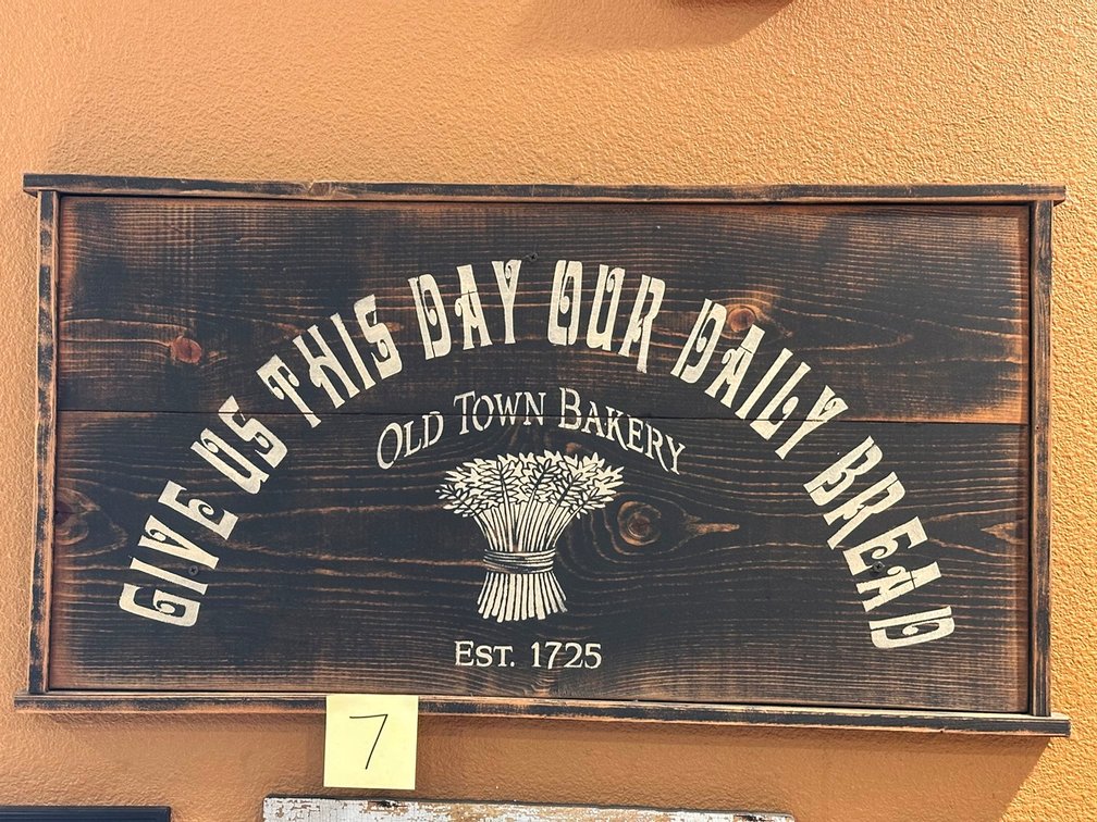 Daily Bread sign