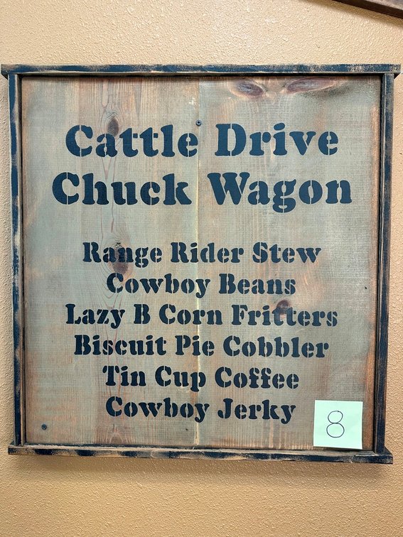 Cattle Drive sign