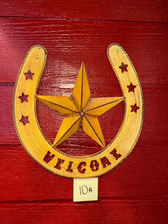 Welcome Star + Remington sign