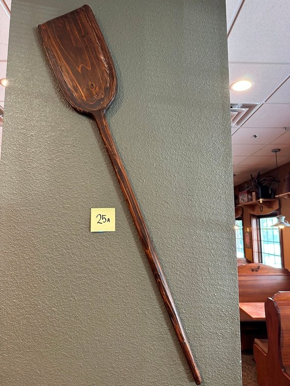 Wooden paddle + Olde West sign + wooden/metal star/horseshoe sign 