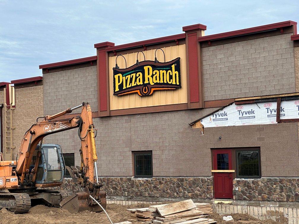 Pizza Ranch exterior building sign #3