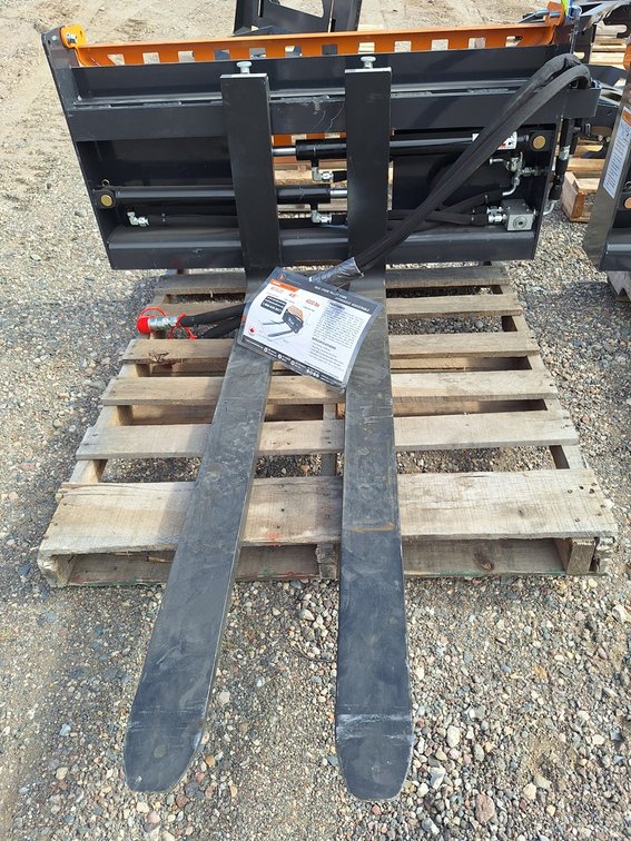 2025 Wolverine Pallet Fork Hydraulic Adjustable, Model PFA-11-3300G