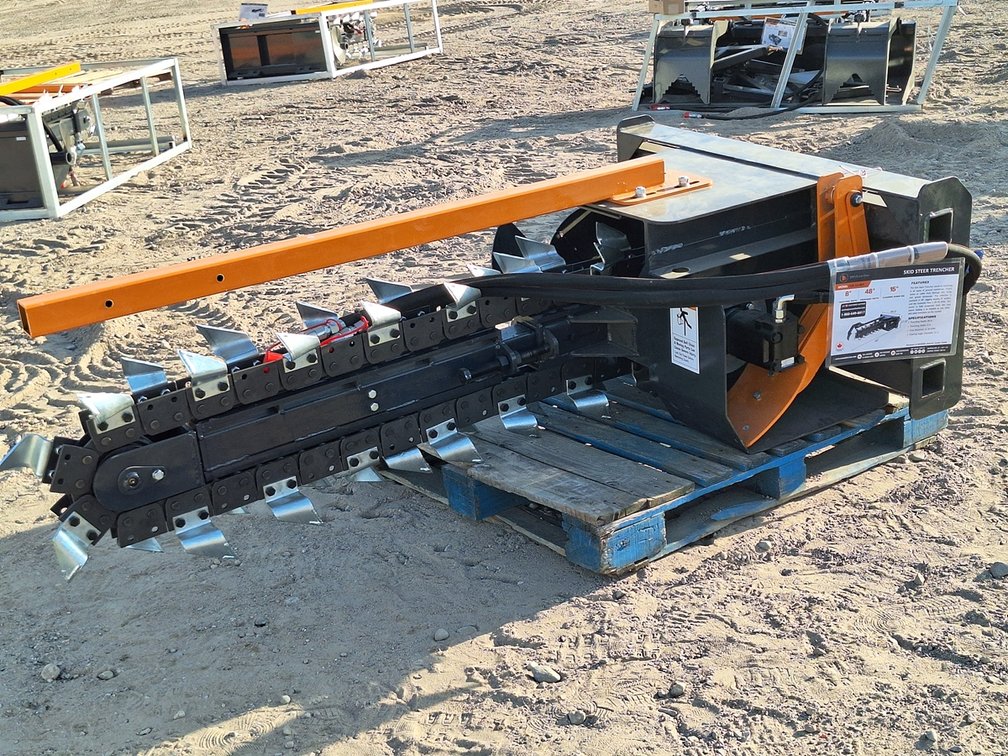 2025 Wolverine Skid Steer Trencher Attachment, Model TCR-12-48H