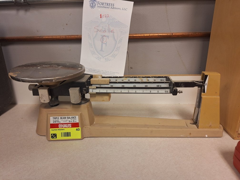 Ohaus Triple Beam Balance Scale