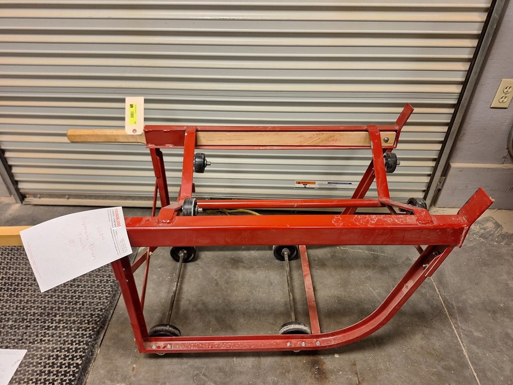 Barrel Cart on Wheels