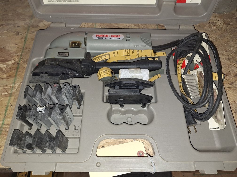 Porter Cable Profile Sander Kit