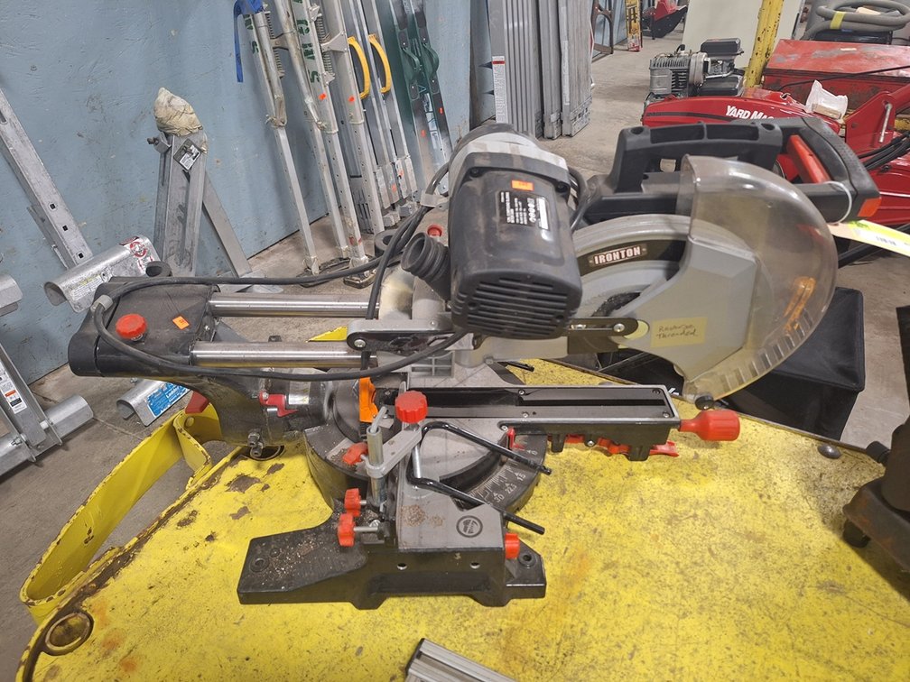 Ironton 12" Compound Sliding Miter Saw, 110V