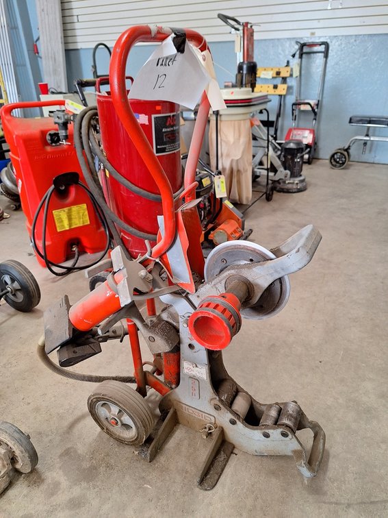 Ridgid Power Pipe Cutter, Model 258, 14.75"x25"x42"