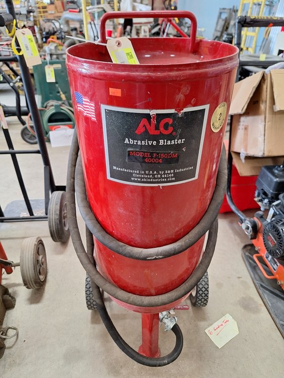 NC Abrasive Blaster, Model F-150DM-40004, 28"x38.5"