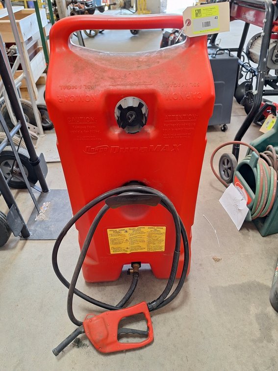 Flon-Go Duramax 14GAL Gas Caddy, 15"x15"x33.5"