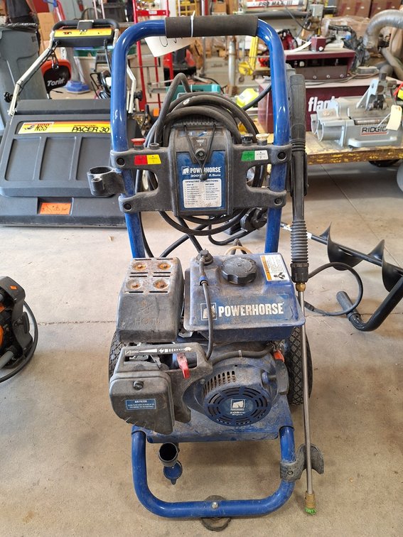 Power Hose Pressure Washer, 21.5"x18.75"x38"