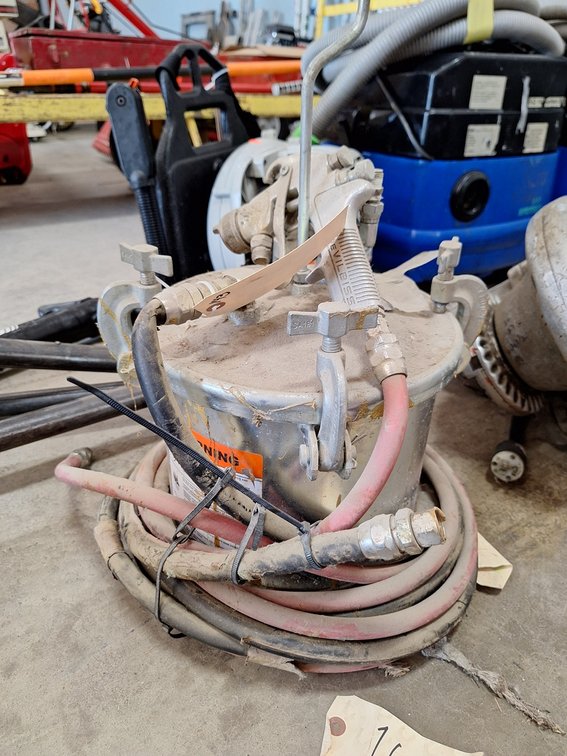 Binks Certified Pressure Tank