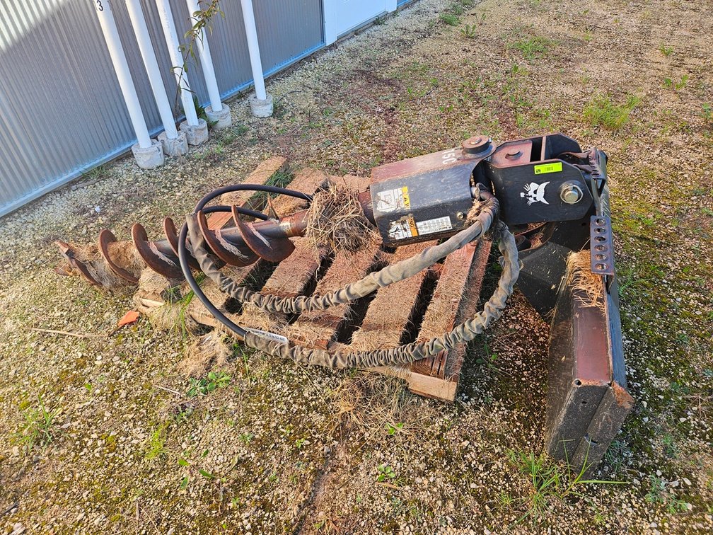 Bobcat 15C Skidsteer Auger Attachment, PIN 944227033, Year 2008, Approx. 48"x9"