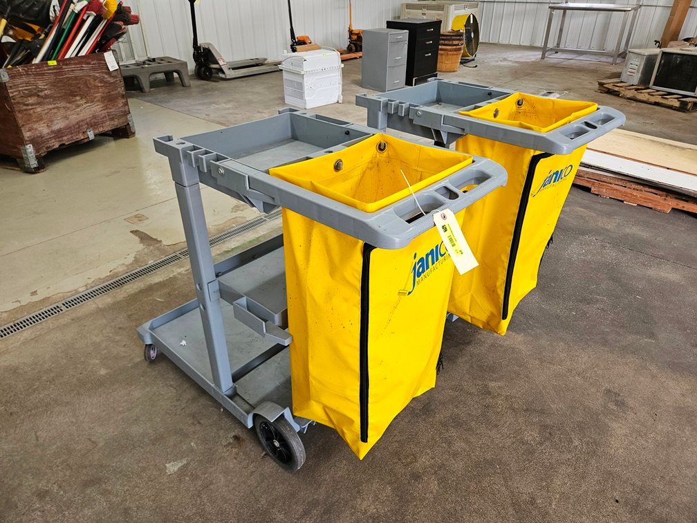 2 Janitorial Carts