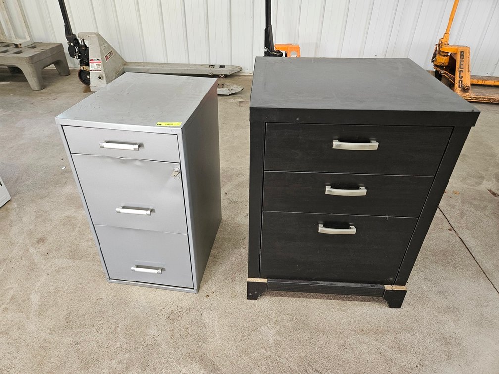 2 Assorted Office Cabinets