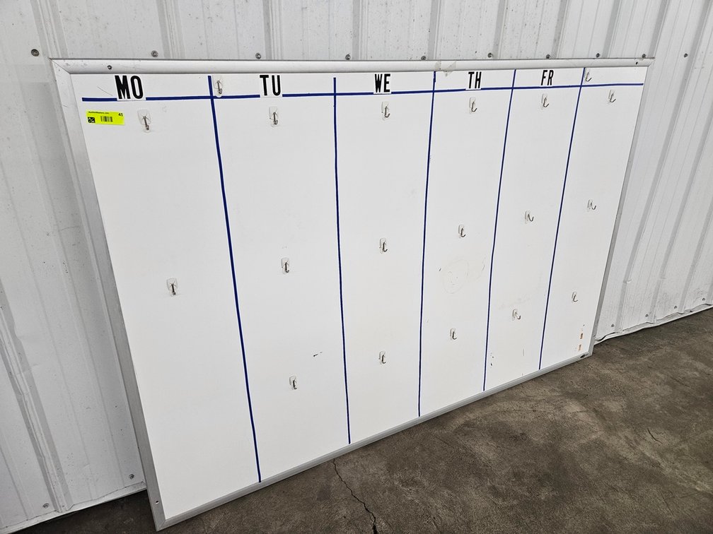 Dry Erase Board, 72"x48"