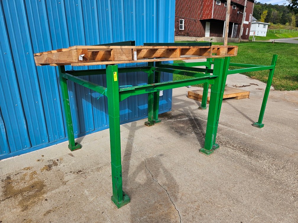 2 Metal Stands, Approx. 54"x54"x50"