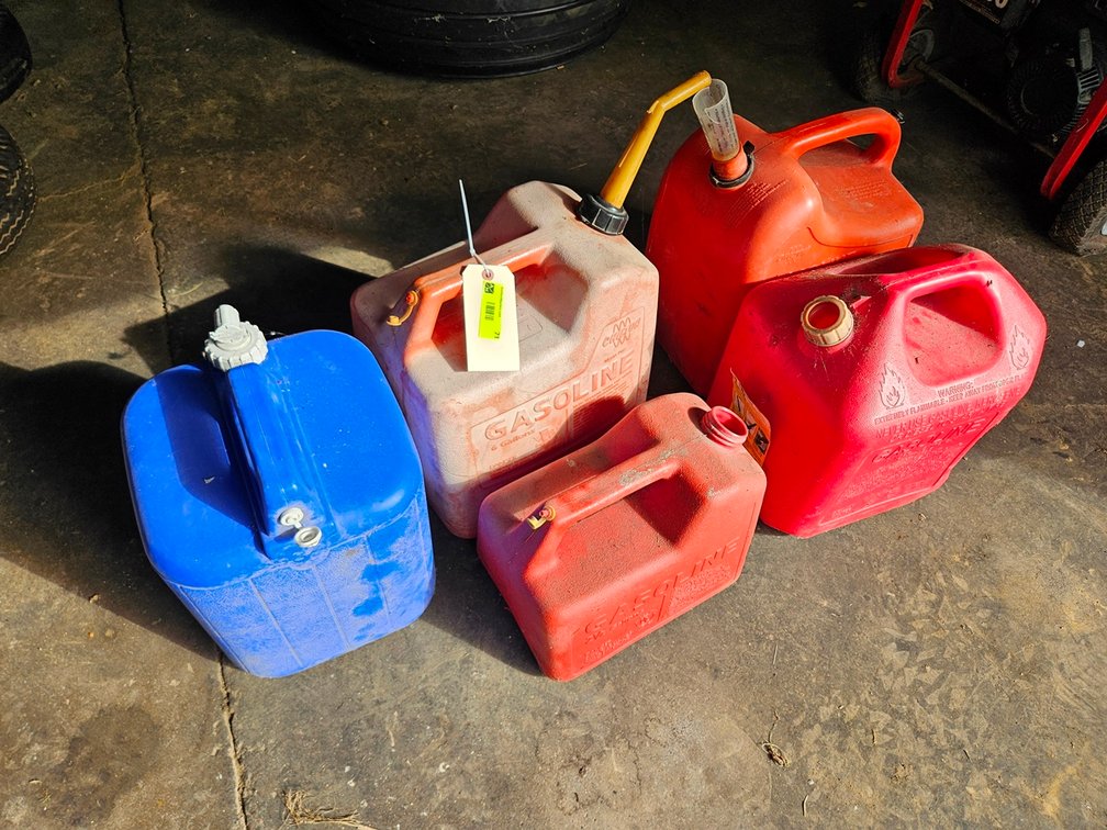 Assorted Fuel Cans