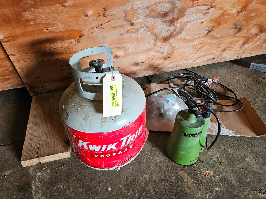 LP Tank, Sump Pump, Gear Box
