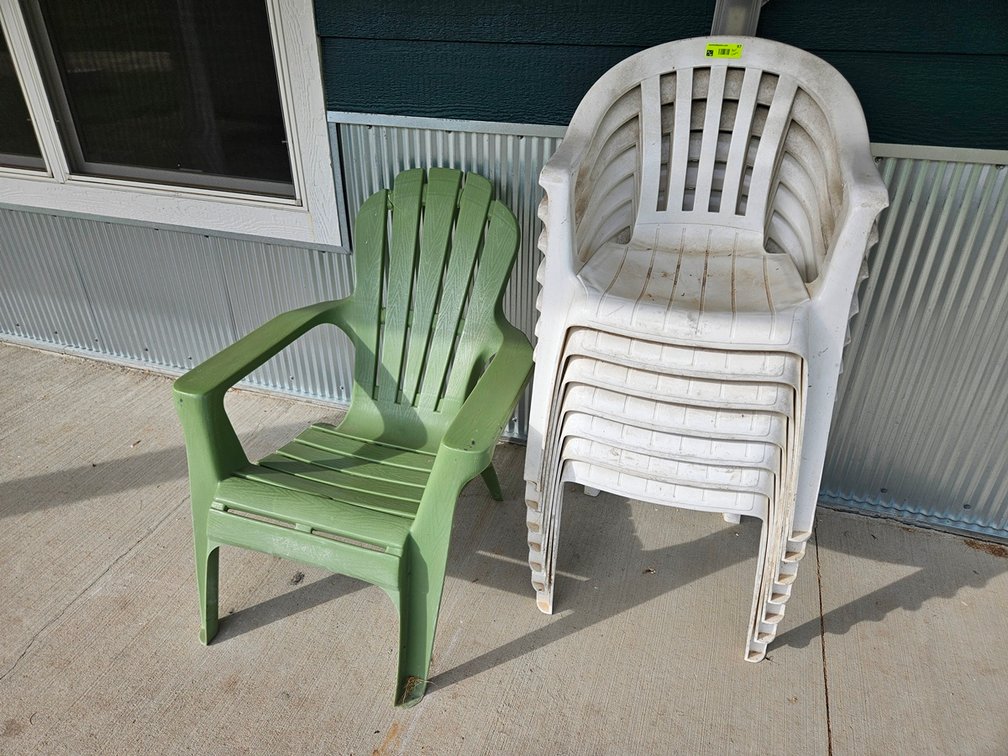 Assorted Poly Chairs