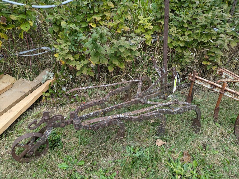 Tow-Behind Plow/Thatcher