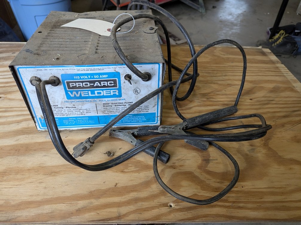 Pro-Arc Welding Power Source, 50 Amp, 115V