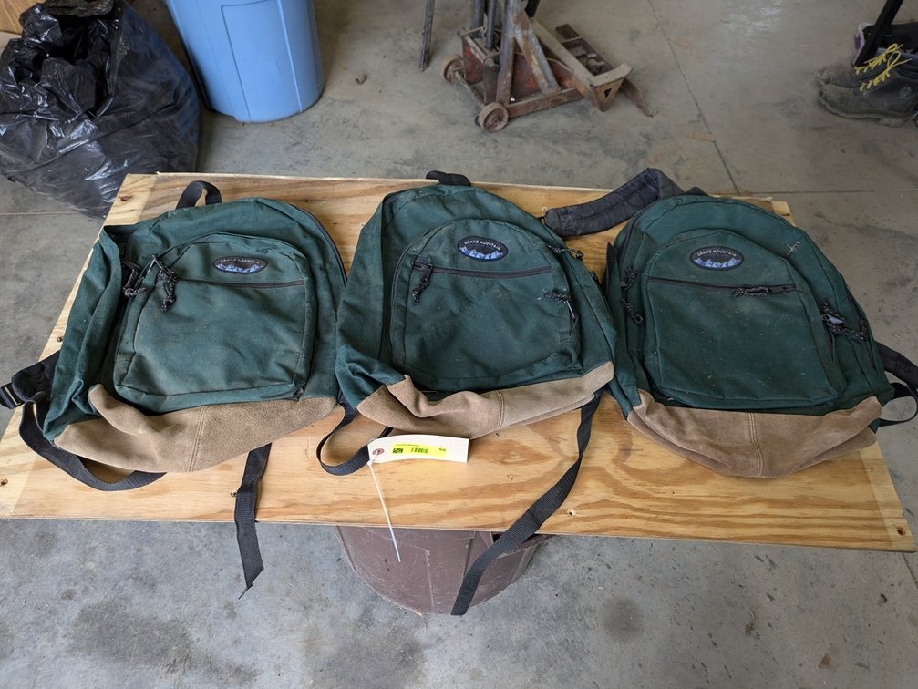 3 Grand Mountain Backpacks