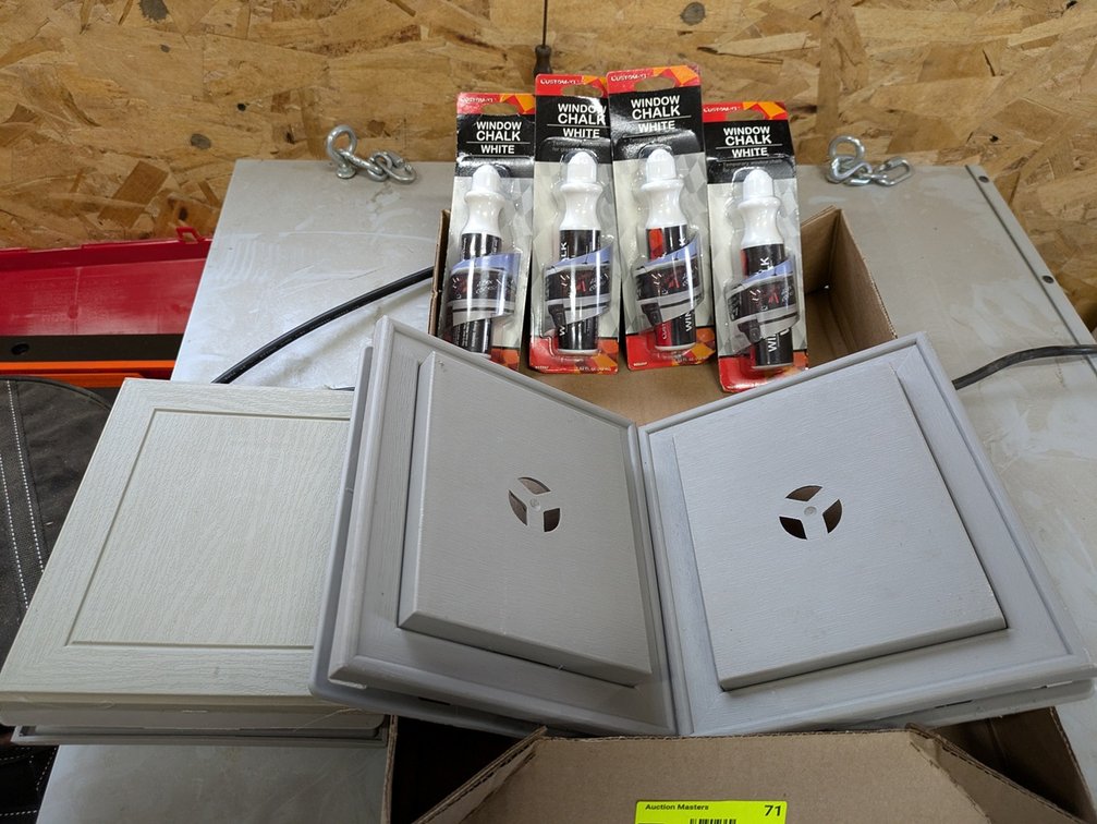 Assorted Wall Vents