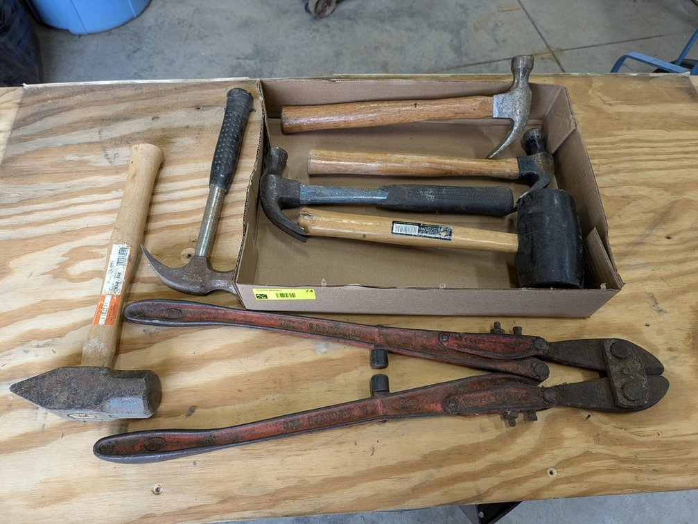 Assorted Hammers, More