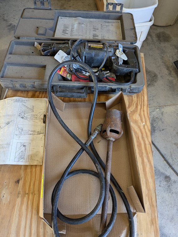 Reciprocating Saw, Burning Tool