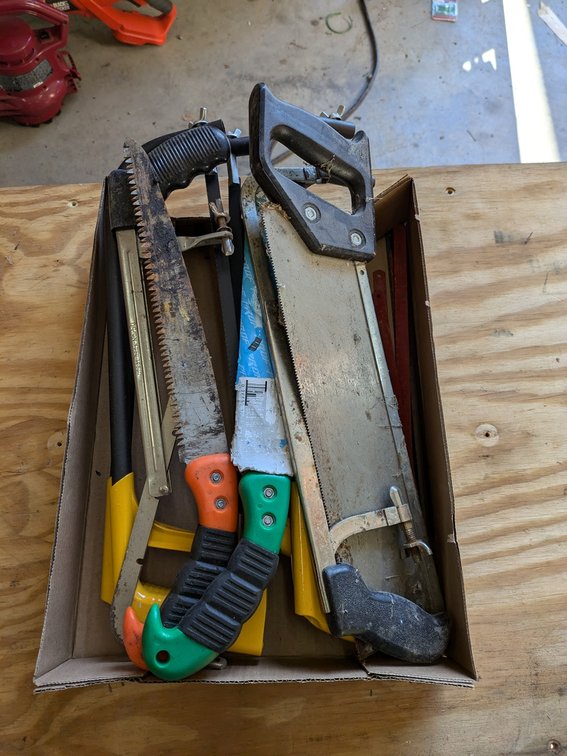 Assorted Saws